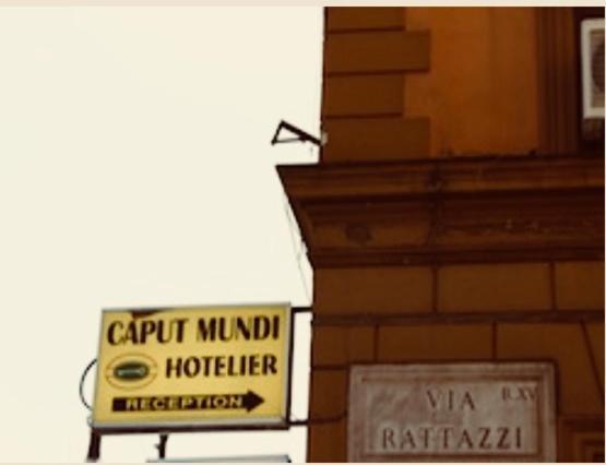 Hotel Caput Mundi Rom Exterior foto